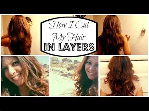 Maybe you would like to learn more about one of these? How To Cut Your Own Hair in Layers at Home │ DIY Layers ...