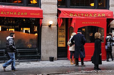 Balthazar arrives on the scene of a horrific car accident and finds the body of a woman a few yards away. Balthazar (restaurant) - Wikipedia