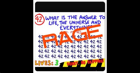 17 Answer For Number 42 On The Impossible Quiz Quiz The For 42