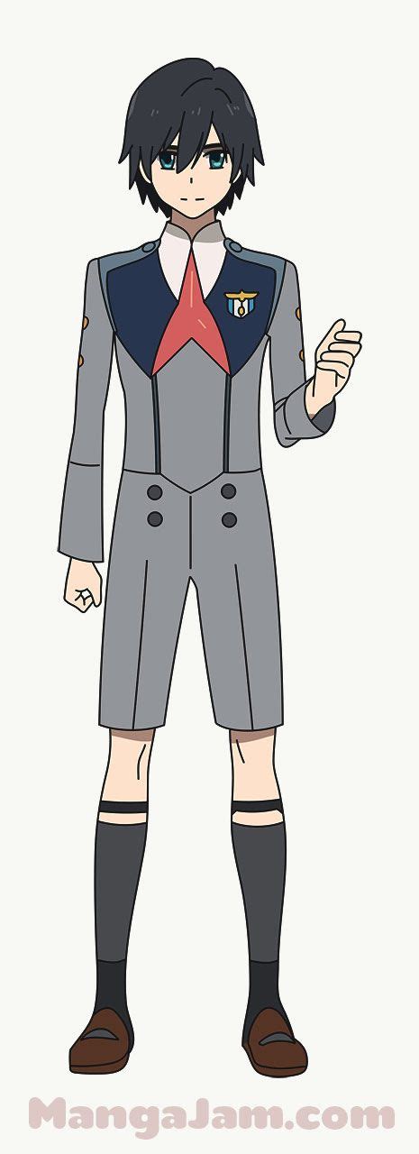 How To Draw Hiro From Darling In The Franxx Darling In