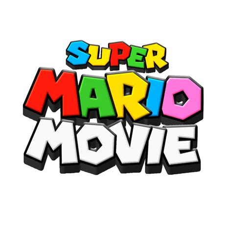 Super Mario Movie Logo By Loopinnu On Deviantart