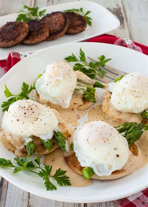 Poached Egg Breakfast Muffin