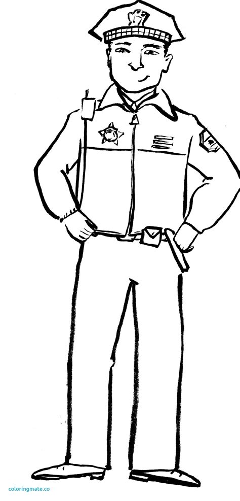 Security Guard Coloring Pages At Free Printable