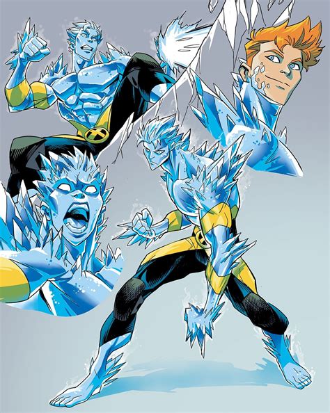 X Men Iceman ️ Marvel Characters Art Iceman Marvel Xmen Art