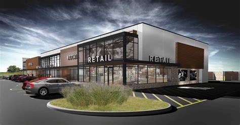 Retail Architecture Commercial Design Exterior Facade Architecture Design