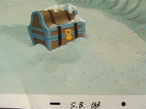 2 Treasure Chests Spongebob Production Orig Background