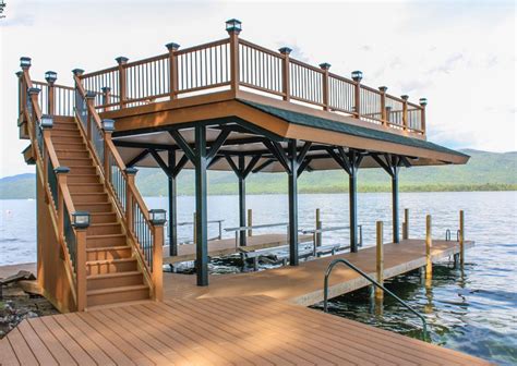 Photo Gallery Of Custom Designed Boathouses By The Dock Doctors Lake
