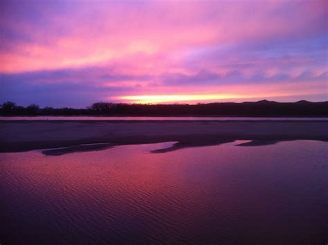 Purple Skies Purple Sky Missouri River Sunset