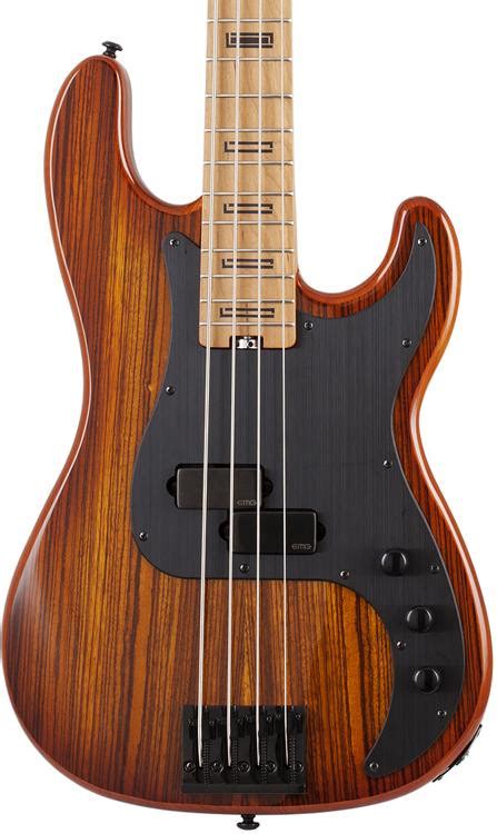 Schecter P 4 Exotic Bass Guitar Faded Vintage Sunburst Sweetwater