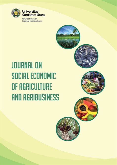 Journal Of Agriculture And Agribusiness Socioeconomics