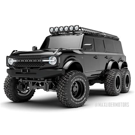 Maxlider Brothers Customs Will Build A 6x6 2021 Ford Bronco Motor