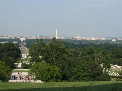 View Of Washington Dc From Arlington House Arlington N Flickr