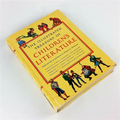 The Illustrated Treasury Of Childrens Literature 1955 Vintage Book Hc
