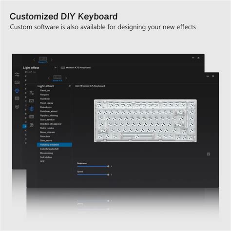 Mua Womier 75 Custom Keyboard Kit Gasket Mounted Gaming Keyboard S