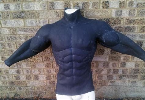Latex Cosplay Muscle Suit Chest Torso Armour Superhero