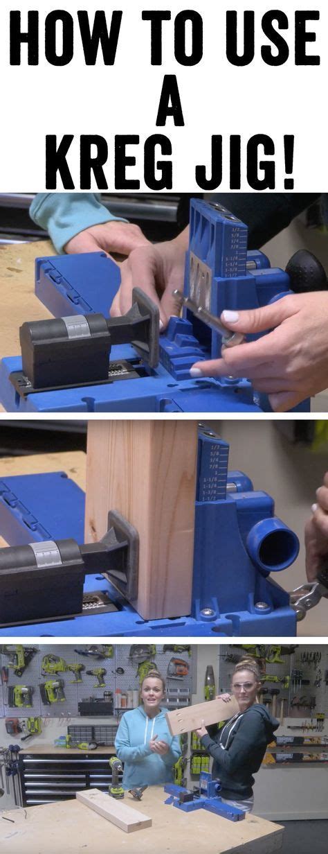 How To Use A Kreg Jig Youtube Video Easy Woodworking Projects Wood