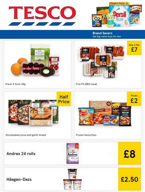 All of coupon codes are verified and tested today! TESCO Offers & Special Buys for July 22