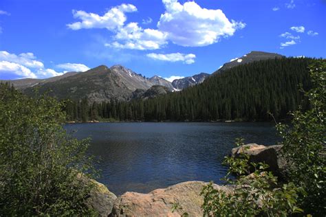 Bear Lake In The Colorado Rocky Mountains