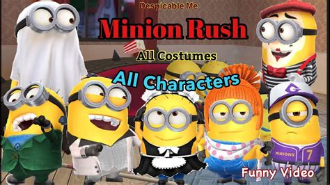Despicable Me Minion Rush All Costumes 112 Minion Minion Rush All
