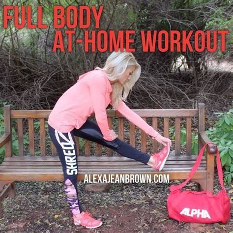 Full Body At Home Workout Alexa Jean Fitness Workout Alexa Jeans