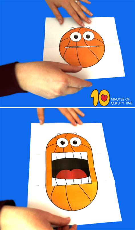 Surprised Basketball Fun Activities For Kids Easy Arts
