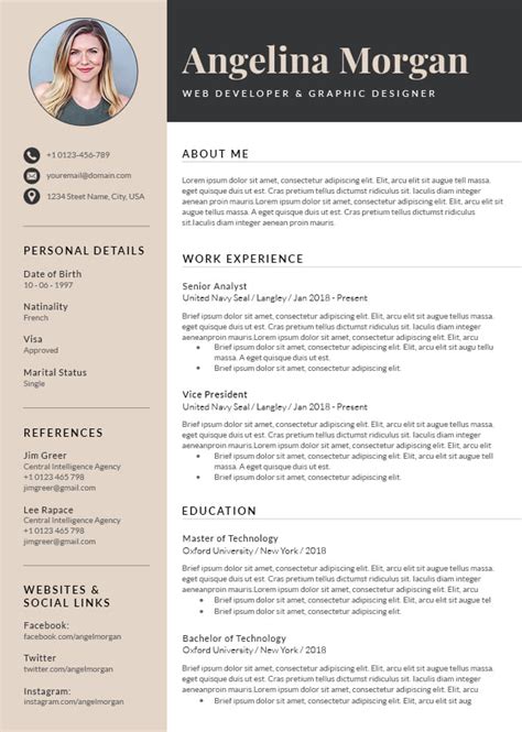 resume templates  stand  resume