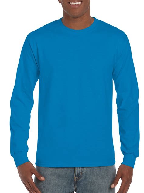 Gildan Gildan Big Men S Ultra Cotton Classic Long Sleeve T Shirt