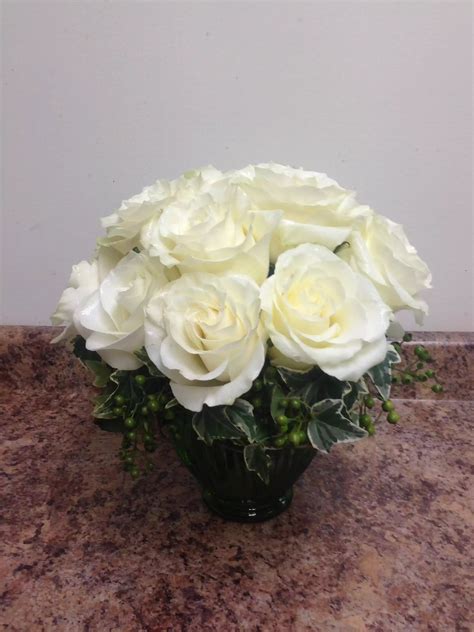 One Dozen Compact Roses In Peabody Ma Marias Flowers And Ts