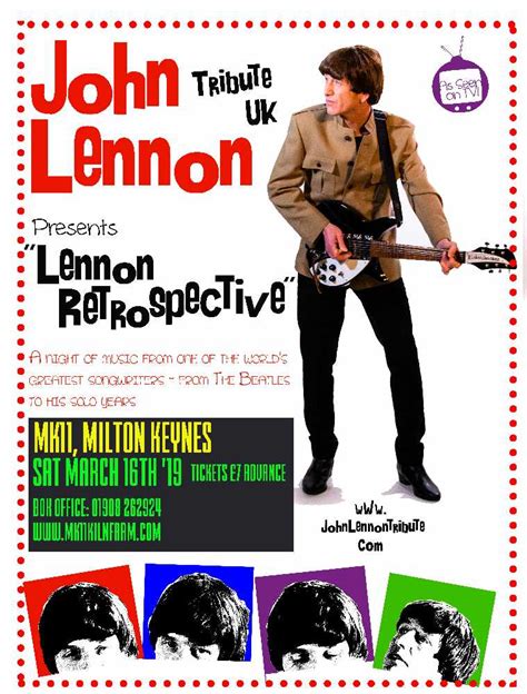 John Lennon Tribute Uk Mkfm 106 3fm Radio Made In Milton Keynes