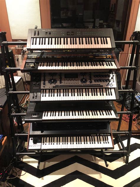 Newly Set Up Jaspers 6 Tier Keyboard Stand 🔧 Rsynthesizers