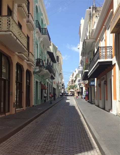 Old San Juan Puerto Rico Editorial Stock Image Image Of Traditions