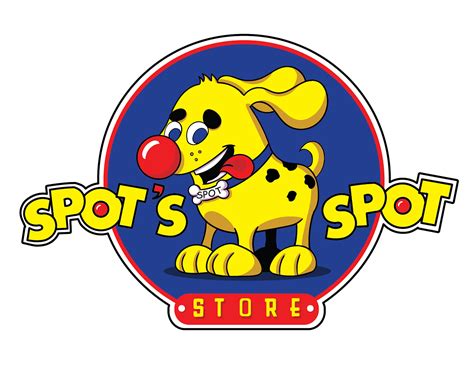 Fun Spot Andspots Spot Character Icons And Logo Design On Pantone