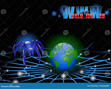 Spider Of The World Wide Web Stock Images - Image: 13522284