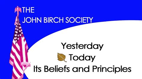 The John Birch Society 2of3 Today 1973 Youtube