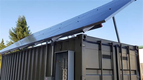 Pure Power Solutions Completes Containerized Solar Microgrid With