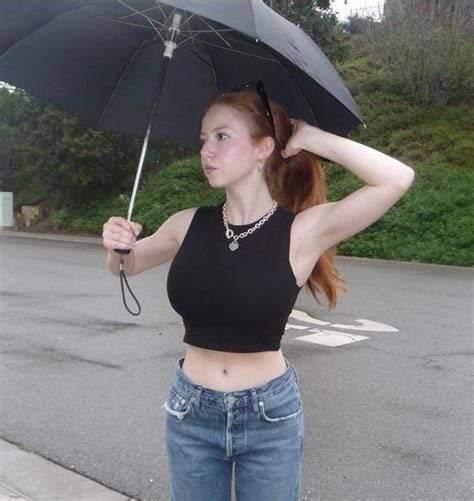 Redhead With An Umbrella R2busty2hide