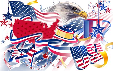 Patriotic displays and family events are organized throughout the united states. 49+ American Independence Day Wallpaper on WallpaperSafari