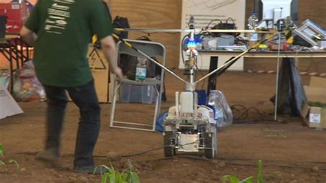 Farming Robots Get To Grips With Weeding At Harper Adams Bbc News