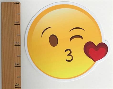 Large Emoji Stickers 4 Premium Thick Durable Weather Etsy