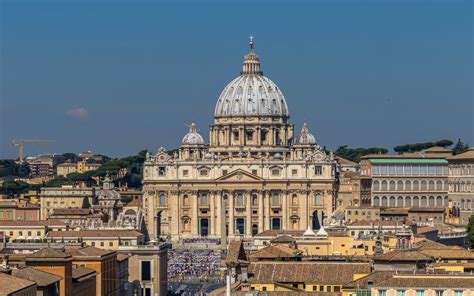 Download Wallpapers Saint Peters Basilica Cathedral Vatican Rome