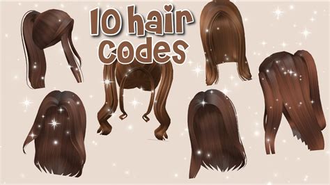 Roblox Hair Codes Brown Download Hd 19 Transpa Roblox Hair Png Huge