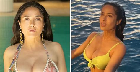 Fans Beg Salma Hayek To Stop Posting Bikini Pics The Hook News