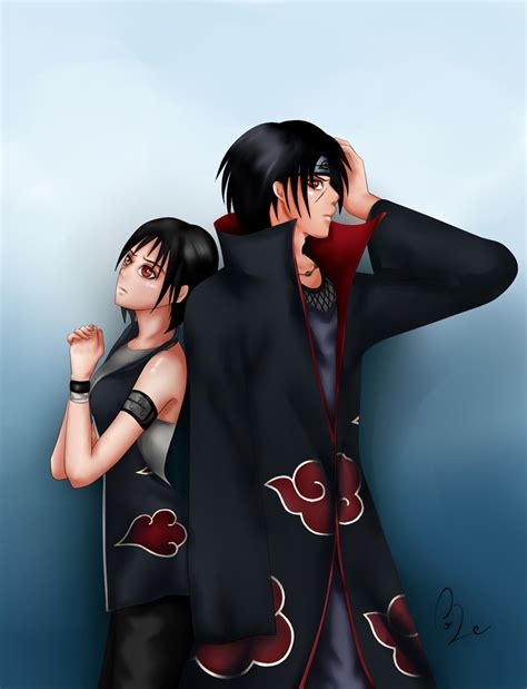 Hisana X Itachi By Kokororei On Deviantart