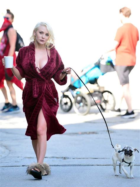 Courtney Stodden Walks Her Dog In Los Angeles 04042020