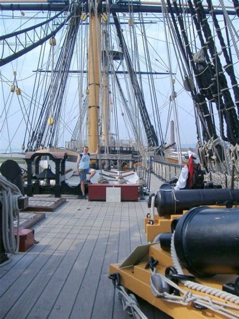On The Deck Of Hms Victory With The Most Amazing Rigging By Stephen