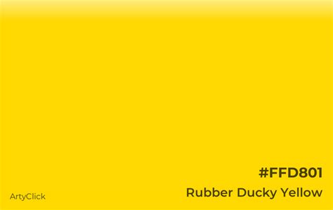 Rubber Ducky Yellow Color ArtyClick