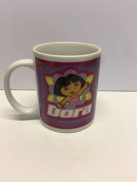 Dora The Explorer Mug Dora Boots Super Star Coffee Mug Etsy In 2020