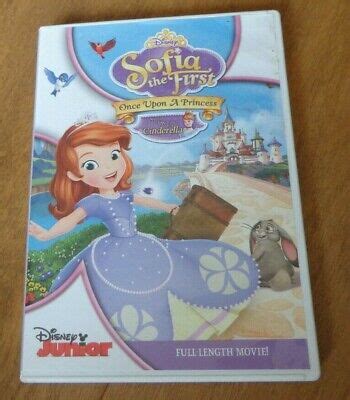 Disney Junior Sofia The First Once Upon A Princess Dvd Euc Ebay