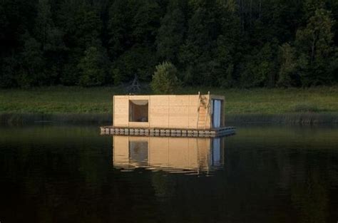 Floating Sauna By Finnish Firm Rintala Eggertsson Architects