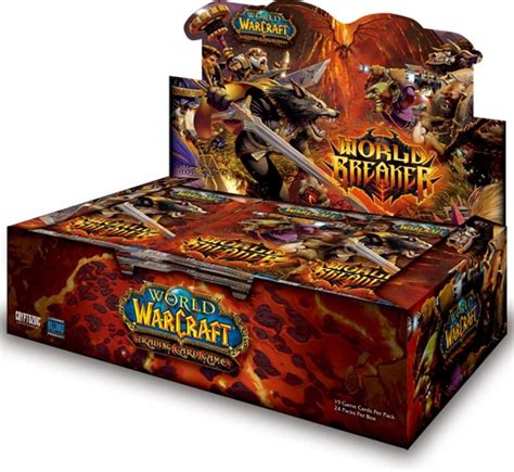 World Of Warcraft Tcg Booster Pack World Breaker Japanese Version